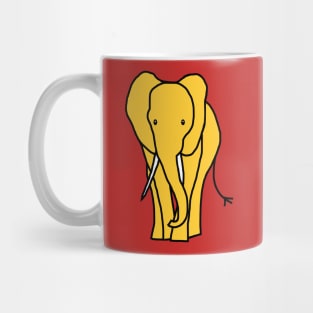 Yellow Elephant Mug